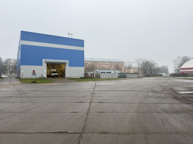 Склад БЕЗ отопления с кран-балкой (5t) в портовом терминале Порт Магнат Рига - изображение 7