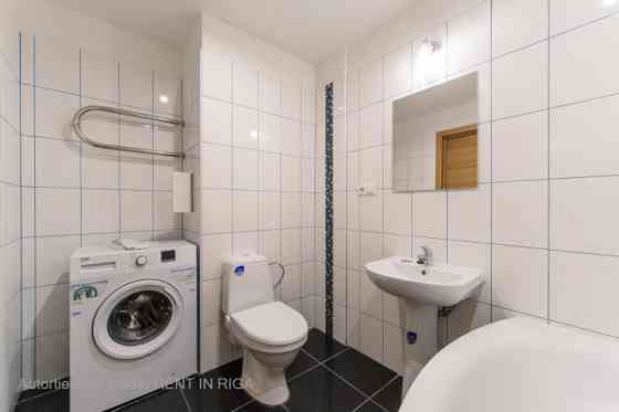 В аренду предлагается квартира-студия в новом проекте.  Квартира оборудована Рига