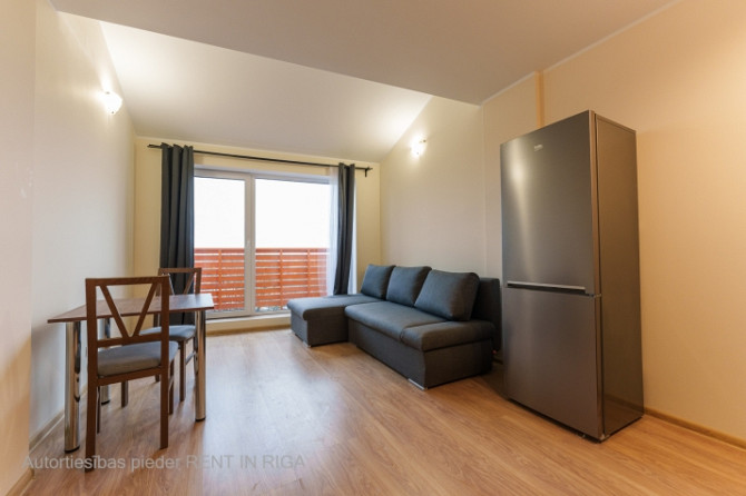В аренду предлагается квартира-студия в новом проекте.  Квартира оборудована Рига - изображение 1
