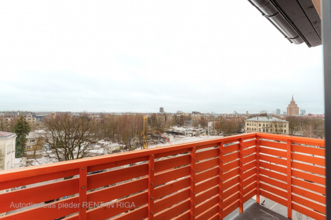 В аренду предлагается квартира-студия в новом проекте.  Квартира оборудована Рига - изображение 7