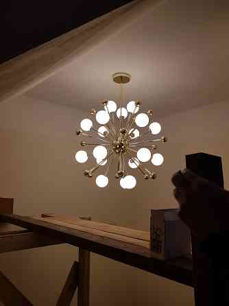 Услуги электрика и электромонтажные работы в Риге. Установка и подключение светильников, люстр, ... Rīga