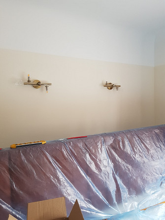 Услуги электрика и электромонтажные работы в Риге. Установка и подключение светильников, люстр,... Rīga - foto 7