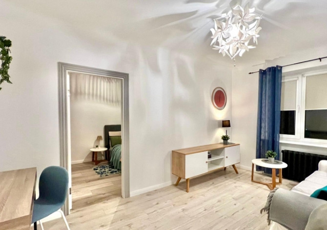 Tiek pārdots gaumīgi izremontēts 2 istabu dzīvoklis Teikā. Dzīvoklis ir tikko pēc remonta Rīga - foto 6