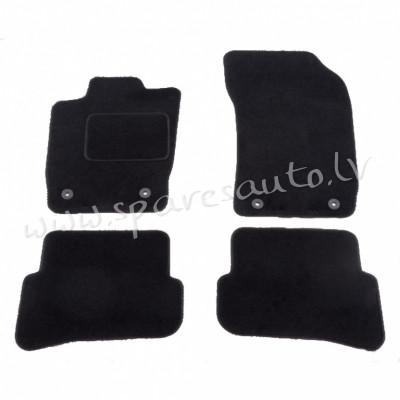 1300-DWK - melna krāsa - Velūra Paklāji - UNSORTED VELOUR MATS Rīga - foto 1