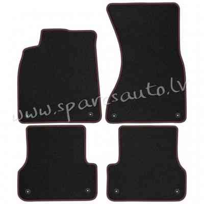 13G3-DWK - melna krāsa - Velūra Paklāji - UNSORTED VELOUR MATS Rīga