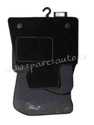 20T2-DWK - melna krāsa - Velūra Paklāji - UNSORTED VELOUR MATS Rīga