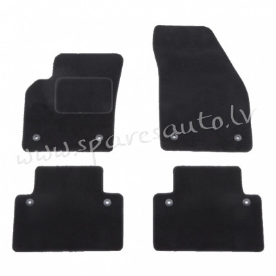 9033-DWK - Krāsa: melna - Velūra Paklāji - VOLVO C30 (2006-2010) Rīga - foto 1