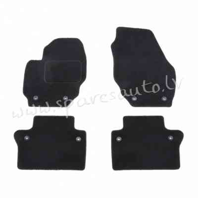 9062-DWK - melna krāsa - Velūra Paklāji - UNSORTED VELOUR MATS Rīga