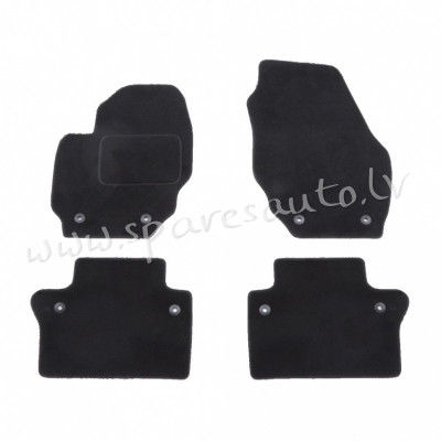 9062-DWK - melna krāsa - Velūra Paklāji - UNSORTED VELOUR MATS Rīga - foto 1