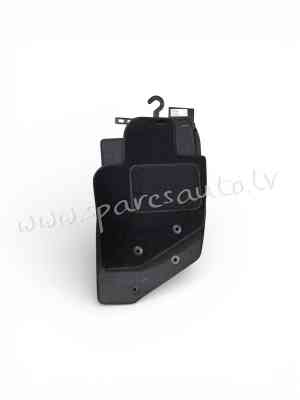 9071-DWK - Krāsa: melna - Velūra Paklāji - VOLVO V70 (2005-2007) Rīga