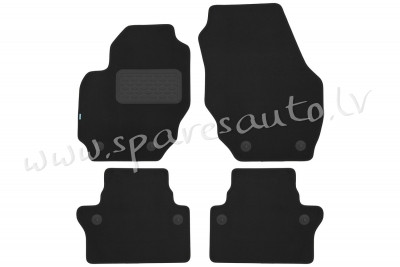 9082-DWK - Krāsa: melna - Velūra Paklāji - VOLVO S80 (2006-2013) Rīga - foto 1