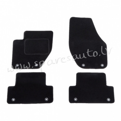 90C2-DWK - melna krāsa - Velūra Paklāji - UNSORTED VELOUR MATS Рига - изображение 1