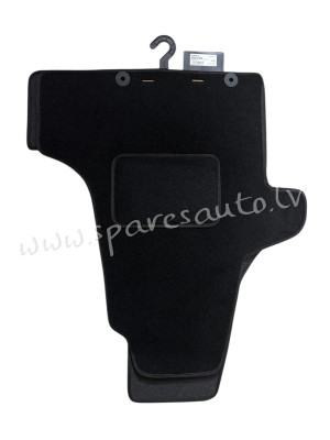 9568-DWK - Krāsa: melna - Velūra Paklāji - VW TRANSPORTER T5 (2003-2009) Rīga - foto 1