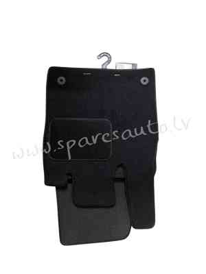 95H1-DWK - melna krāsa - Velūra Paklāji - UNSORTED VELOUR MATS Рига