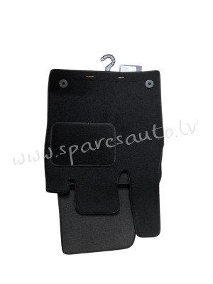 95H1-DWK - melna krāsa - Velūra Paklāji - UNSORTED VELOUR MATS Рига - изображение 1