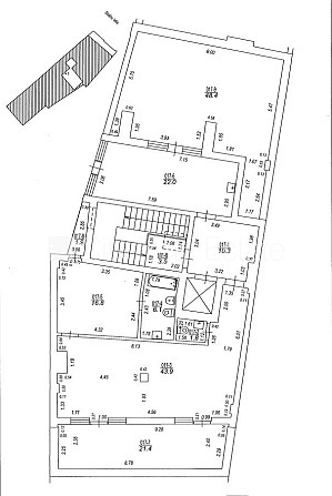 Новостройка, здание во дворе, энергоэффективный дом, вход со двора, полуподвал, Рига - изображение 15