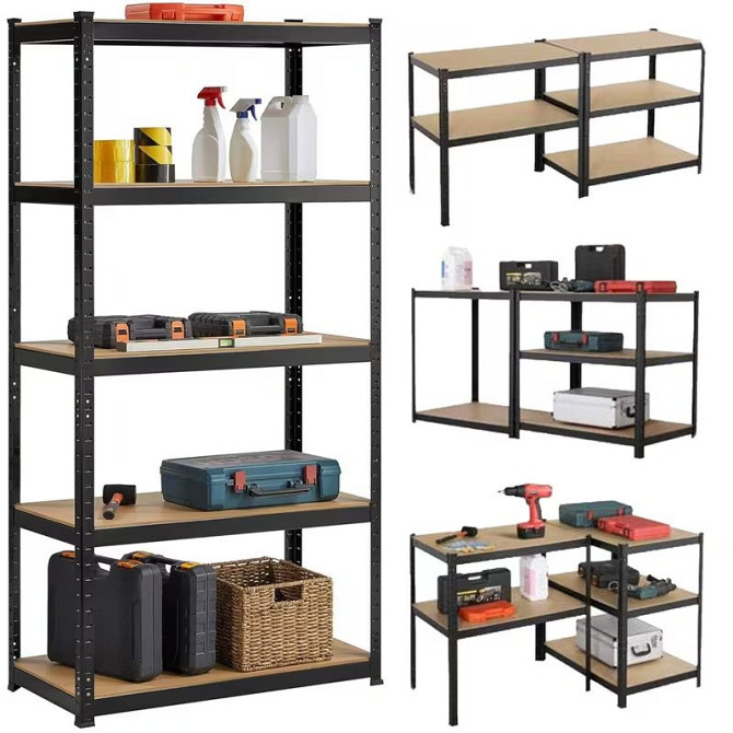 Ļoti izturīga metāla plauktu konstrukcija. Plauktu konstrukcijas slodzes izturība ir vairāk par 1... Рига - изображение 4