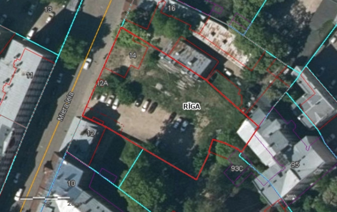 Zeme ar saskaņotu daudzstāvu apbūves projektu un būvatļauju.  Jauktas centra apbūves Rīga - foto 3