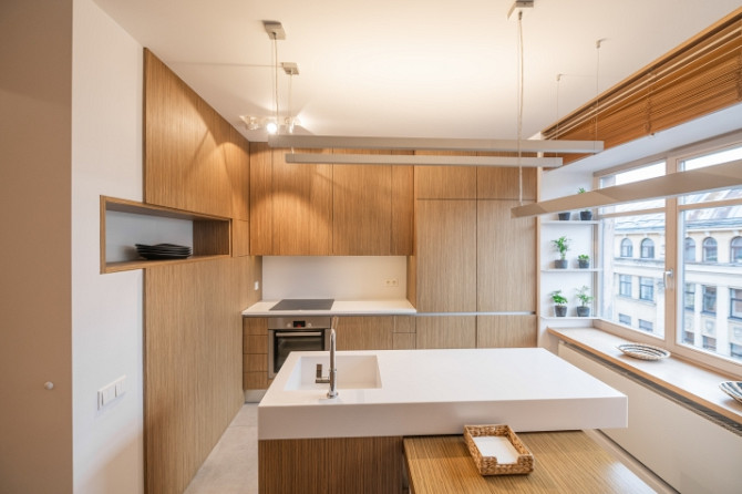 Pērle pašā Rīgas centrā!  Ekskluzīvs, gaišs 2 līmeņu penthausa tipa dzīvoklis ar visu nepieciešamo r Рига - изображение 3