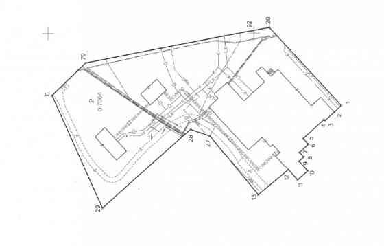 Property that needs to be renovated in Vecmilgravis.  The building for the use of hospital was built Рига