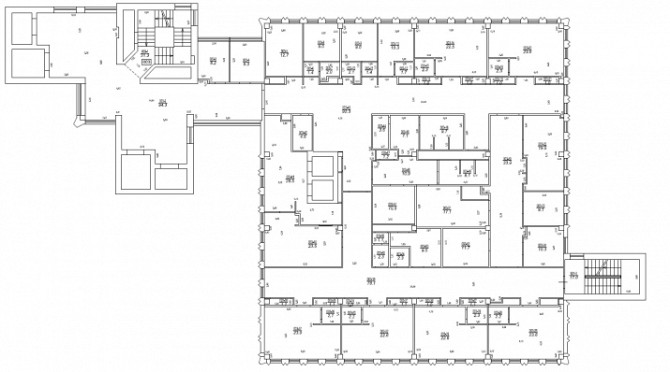 Property that needs to be renovated in Vecmilgravis.  The building for the use of hospital was built Рига - изображение 7