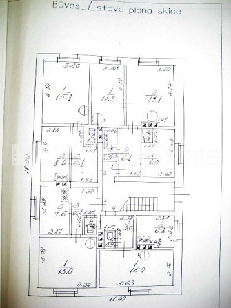 Tiek pārdots namīpašums Jaunjelgavas pilsētas centrā, kas sastāv no 7 dzīvokļiem. Lielisks Jaunjelgava - foto 6