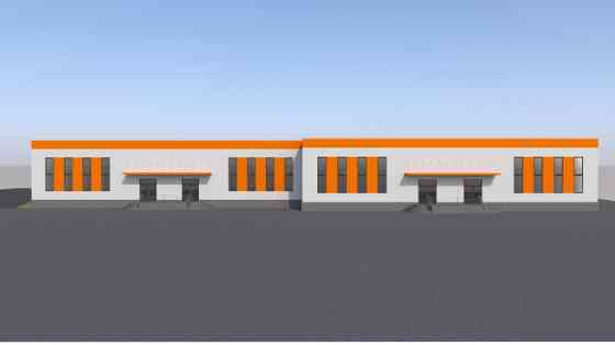 Продаётся земельный участок с утверждённым проектом строительства здания типа Рига