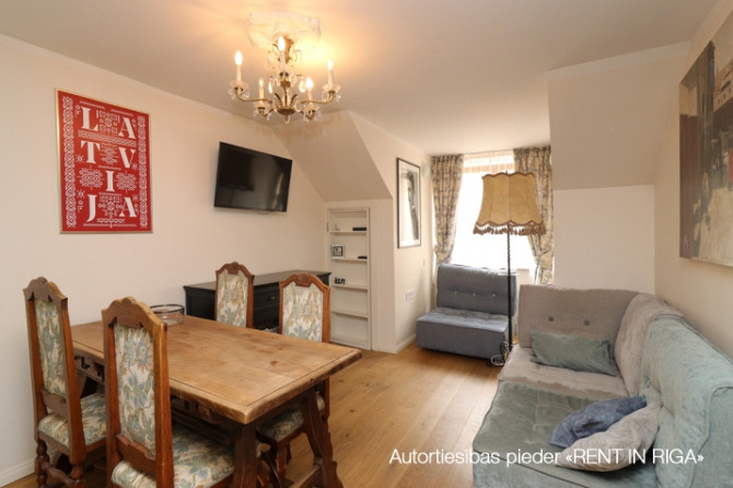 Уютная, светлая 2-этажная 3-комнатная квартира (2 изолированные спальни и гостиная, Рига - изображение 9