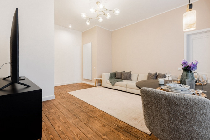 Эксклюзивная двухкомнатная квартира в тихом центра Риги  Редкое предложение: Рига - изображение 9