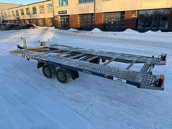 Īre/аренда Jauna autovedēja platformas piekabe. Piekabes kravnesība- 2.7 t, izmēri 4.54m. x 2.16... Rīga