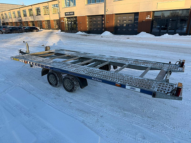 Īre/аренда
Jauna autovedēja platformas piekabe.
Piekabes kravnesība- 2.7 t, izmēri 4.54m. x 2.16... Rīga - foto 1