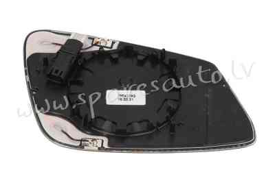 2025545M - 51167186587; 51167251583; 51167284999 heated, aspherical, chrome, 2 pin L - Spoguļa Stikl Rīga