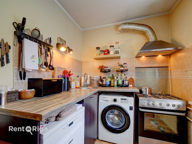 Izīrē 1 guļamistabas dzīvokli Rīgas centrā  Krišjāņa Valdemāra ielā 72A  Tiek izīrēts Rīga - foto 7