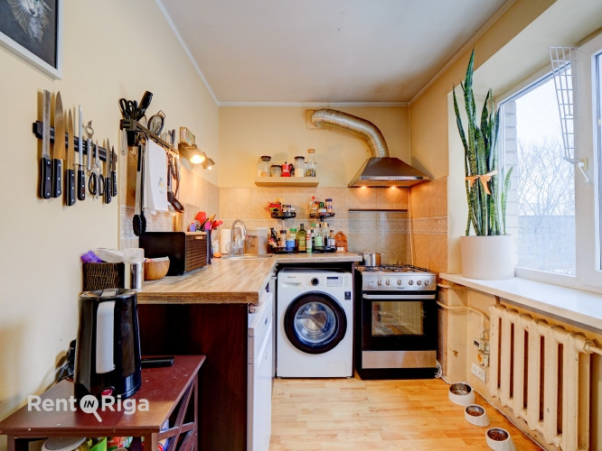 Izīrē 1 guļamistabas dzīvokli Rīgas centrā  Krišjāņa Valdemāra ielā 72A  Tiek izīrēts Rīga - foto 6