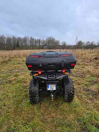 Продаю квадроцикл CFMOTO 520L. Стоит лебёдка, гидроусилитель, кофр, подогрев ручек, новый... Viļāni