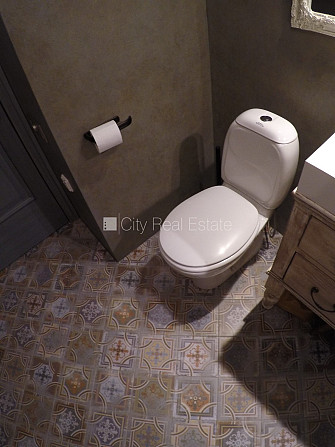 Фасадный дом, благоустроенная озеленённая территория, гаражные ворота оснащены Рига - изображение 17