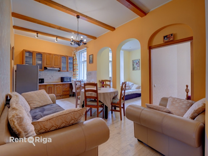 Квартира полностью меблирована и оборудована для проживания. Хорошо подходит Рига - изображение 5