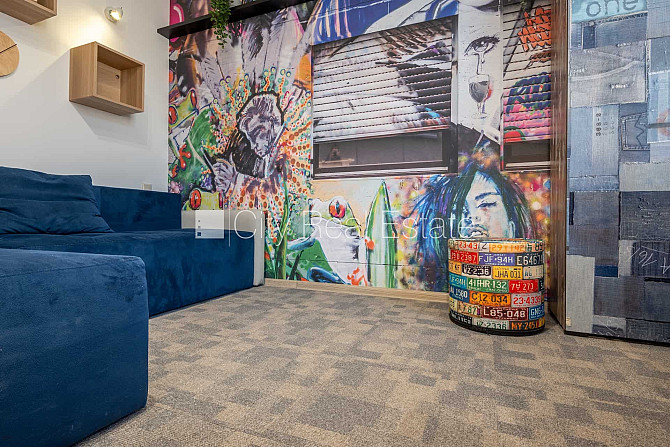 Pagalma ēka, labiekārtots apzaļumots pagalms, slēgts pagalms, ieeja no pagalma, pagalmā bērnu Rīga - foto 6