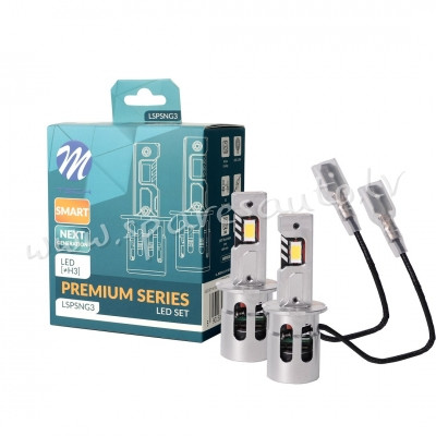 LSPSNG3 - H3 - LED SET M-TECH PREMIUM SMART SERIES H3 - Spuldzite Led - UNSORTED LED SET Rīga - foto 1