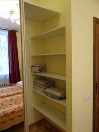 For rent one room in a shared 3 bedroom apartment in the center of Riga near Valdemara street.  The  Rīga