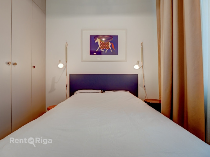 Stilīgs un moderns dzīvoklis Rīgas centrā.  Piedāvājumā ir elegants, dzīvoklis ar unikālu Rīga - foto 9