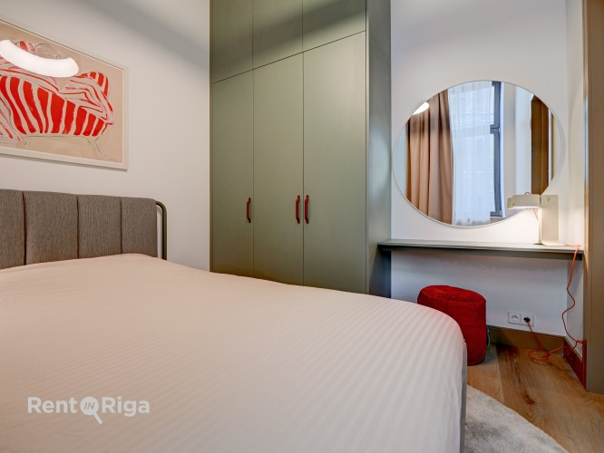 Stilīgs un moderns dzīvoklis Rīgas centrā.  Piedāvājumā ir elegants, dzīvoklis ar unikālu Rīga - foto 6