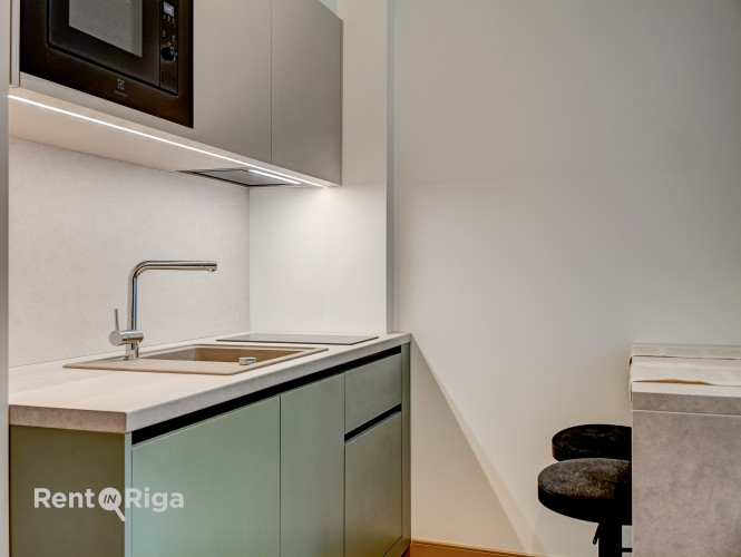 Stilīgs un moderns dzīvoklis Rīgas centrā.  Piedāvājumā ir elegants, dzīvoklis ar unikālu Rīga - foto 3