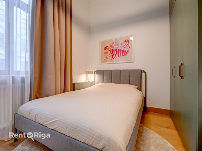 Stilīgs un moderns dzīvoklis Rīgas centrā.  Piedāvājumā ir elegants, dzīvoklis ar unikālu Rīga - foto 5