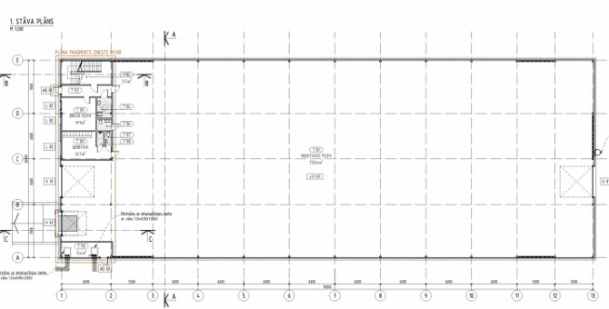 Jaunas noliktavas telpas Ziepniekkalnā. Pieejamas no 08.2026.  Divas identiskas, blakus izvietotas Rīga - foto 9