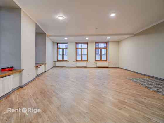 Office with a kitchen area and a private restroom.  A major renovation has just been completed in th Рига