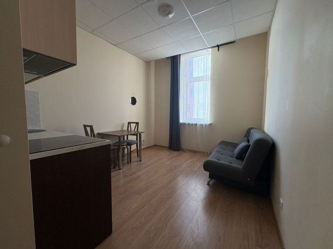 Сдаётся студия по выгодной цене на улице Фирша Садовникова, 31. Меблированная Рига - изображение 1