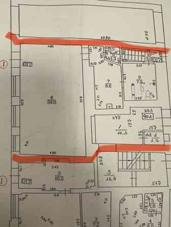 Tirdzniecības telpas.  Piemērotas veikalam, salonam vai tml. Telpām nav ēdināšanas kods.  Puse no te Рига