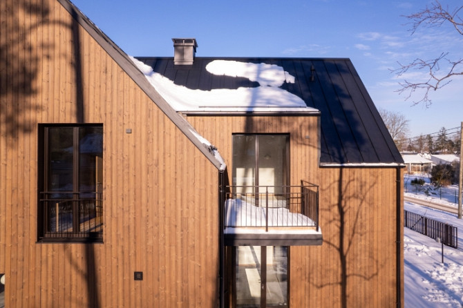 Продаётся стильный и энергоэффективный дом дуплекс премиум-класса в Меллужи Юрмала - изображение 3