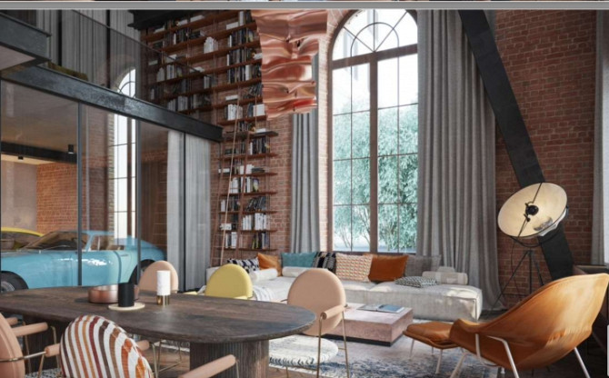 Продается офисное помещение в проекте Lofts&Rosegold в тихом центре, одном из самых Рига - изображение 8